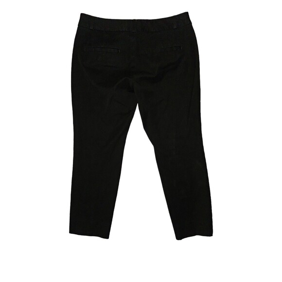 Banana Republic Sloan Crop Capris Women's 2P Black Pockets Stretch Casual Travel - Picture 7 of 9